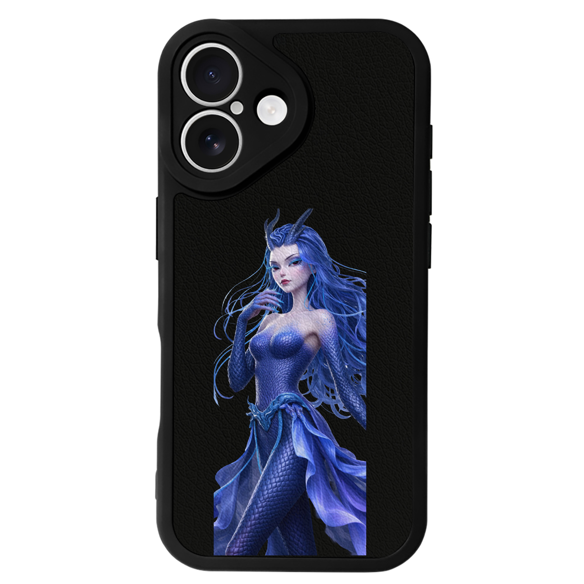 （画像用） Ne Zha 2 ナタ 魔童の大暴れ 【iPhone 16シリーズ対応】シリコンスマホケース（レザー調） 材質：シリコン